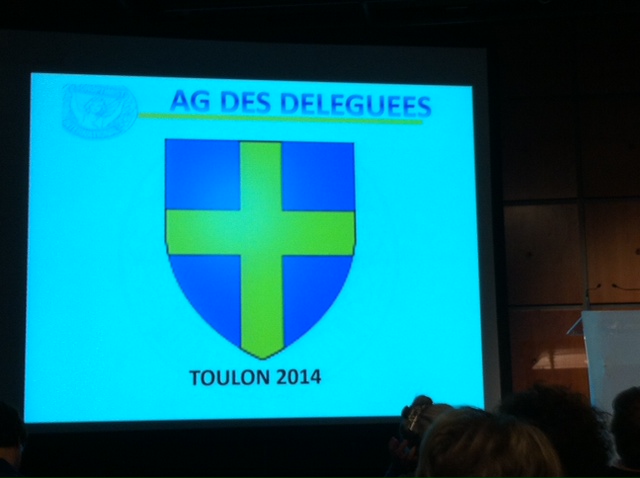 AG des Déléguées - Toulon les 29 et 30 mars 2014